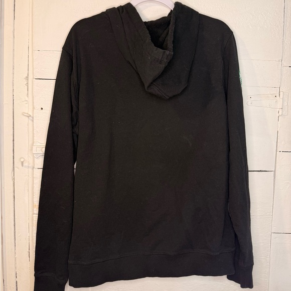 Starbucks Black Zip-Up Hoodie with White Details - Picture 4 of 8